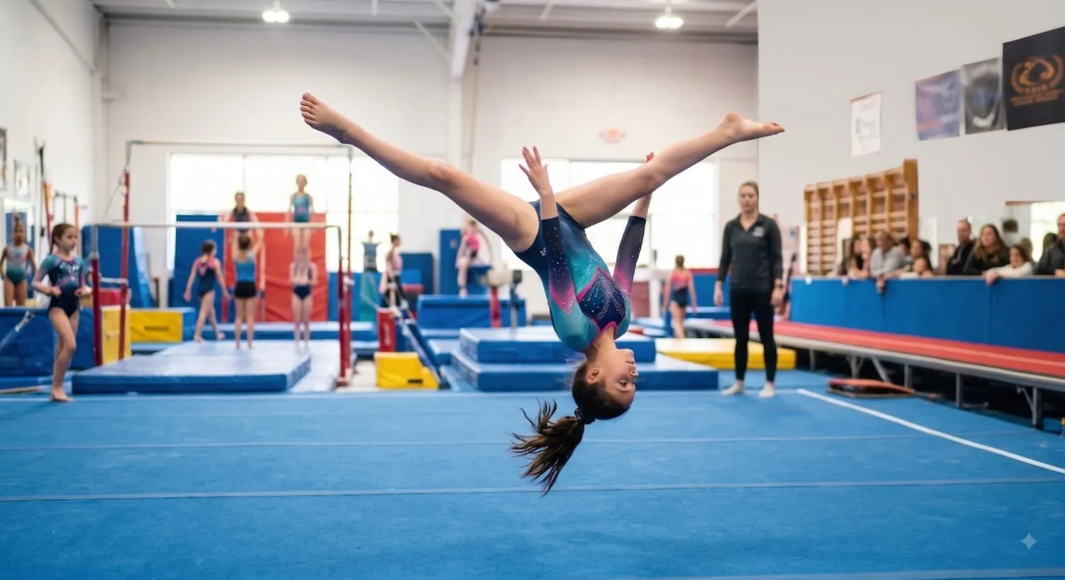 Skill Clinic - Aerials at Elite Gymnastics Academy