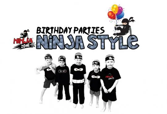 Ninja Birthday Parties at Elite Gymnastics Academy