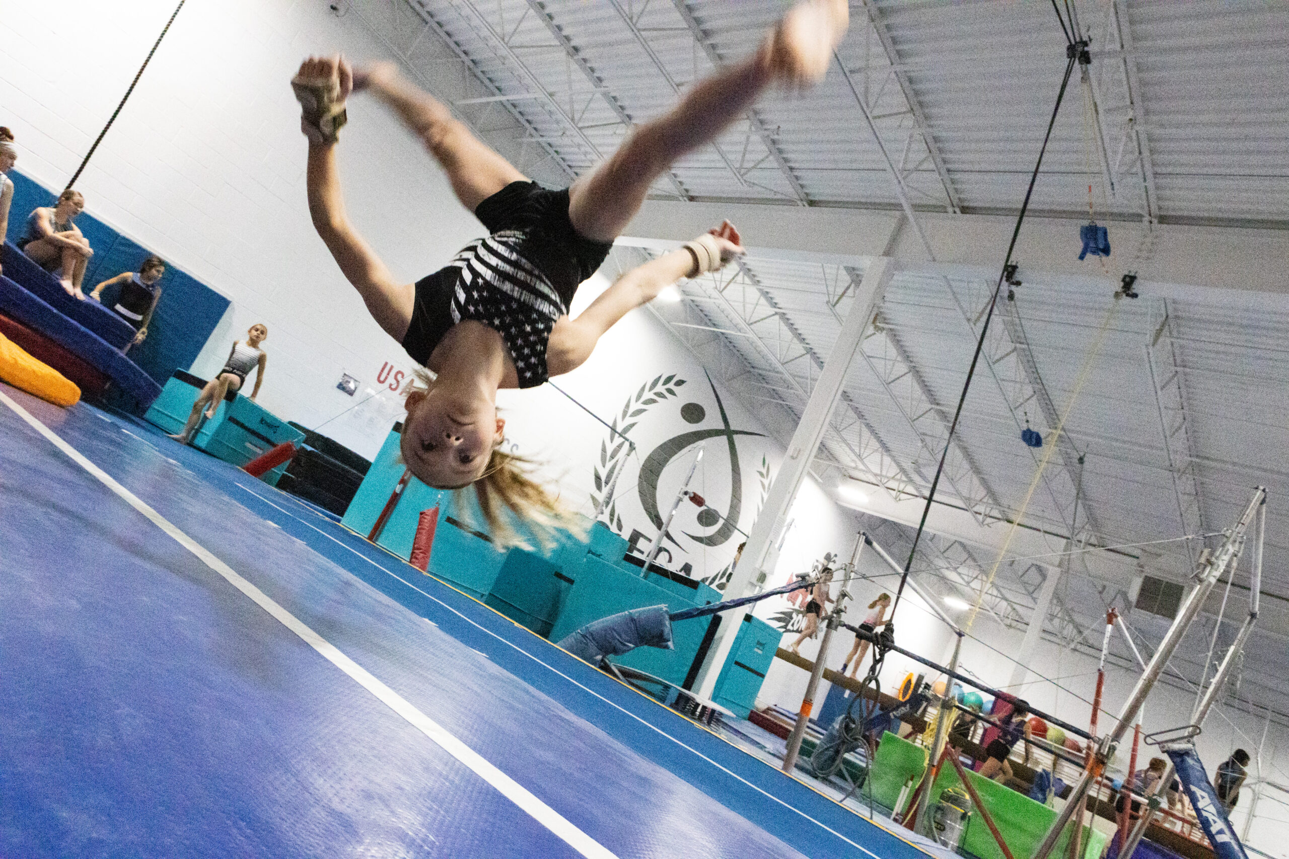 Aerials - Elite Gymnastics Academy